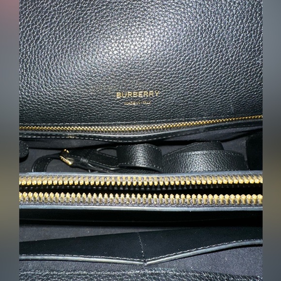 Burberry Medium LeatherTitle Bag - Picture 5 of 8
